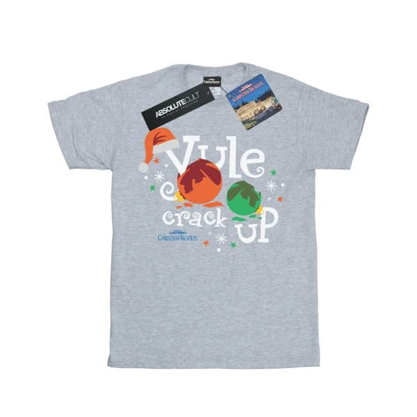 National Lampoon´s Christmas Vacation Yule Crack Up T-shirt i bomull för flickor