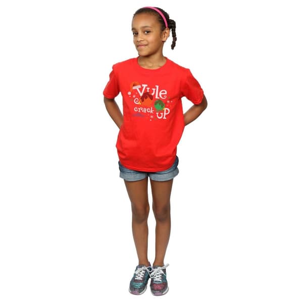 National Lampoon´s Christmas Vacation Yule Crack Up T-shirt i bomull för flickor