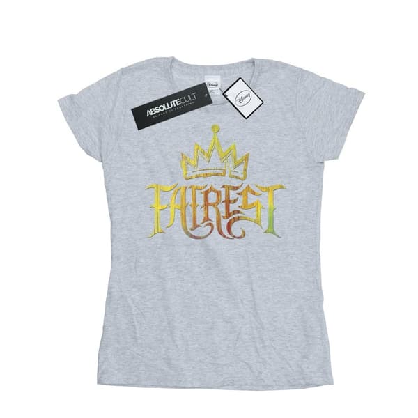 Disney Womens/Ladies The Descendants Fairest Gold Cotton T-Shirt