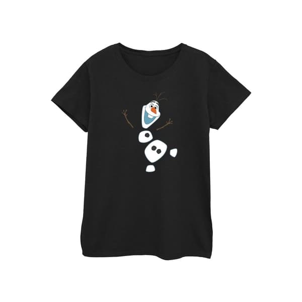 Disney Womens/Ladies Frozen Olaf Deconstructed Cotton T-Shirt