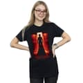 Pikkukuva 2 / 3: A Nightmare On Elm Street Womens/Ladies He Knows Where You Sleep Cotton Boyfriend T-Shirt