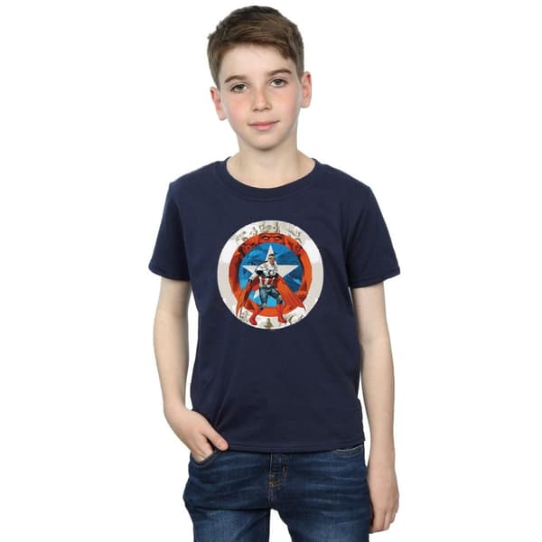 Marvel Boys Captain America Sam Wilson Shield T-Shirt
