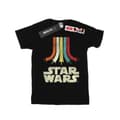 Pikkukuva 1 / 3: Star Wars Womens/Ladies Retro Rainbow Cotton Boyfriend T-Shirt