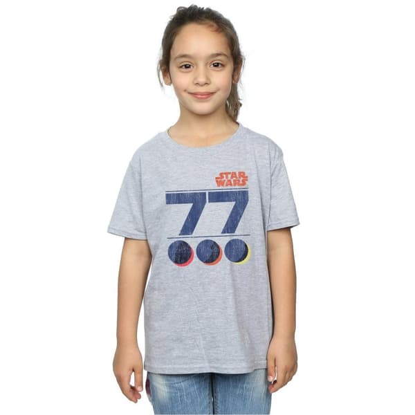 Star Wars Girls Retro 77 Death Star Cotton T-Shirt