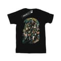 Miniatyrbild 1 av 5: Marvel T-shirt i bomull med Avengers Infinity War-team för flickor