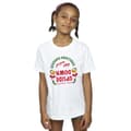 Miniatyrbild 2 av 4: Netflix Stranger Things Upside Down Seasons Greetings - bomulls-T-shirt för flickor