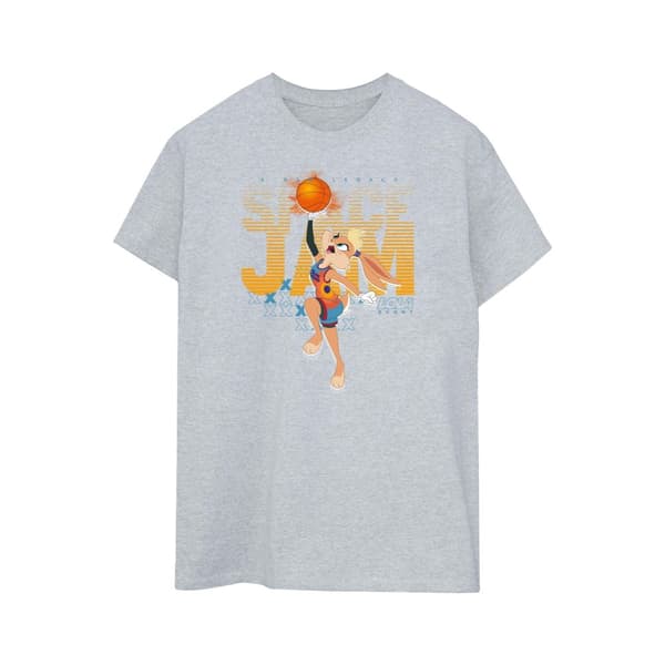 Space Jam: A New Legacy Womens/Ladies Lola Basketball Fade Cotton Boyfriend T-Shirt