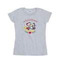 Miniatyrbillede 1 af 3: Disney Womens/Ladies Mickey Mouse Mickey Minnie Christmas Cotton T-Shirt