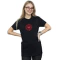 Miniatyrbillede 2 af 3: Marvel Womens/Ladies Avengers Endgame I Love You 3000 Tony Stark Heart Cotton Boyfriend T-Shirt