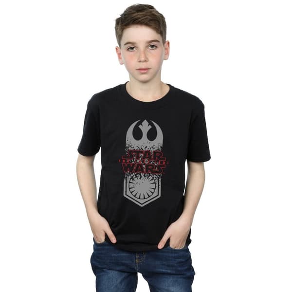 Star Wars Pojkar - The Last Jedi Symbol Crash T-shirt
