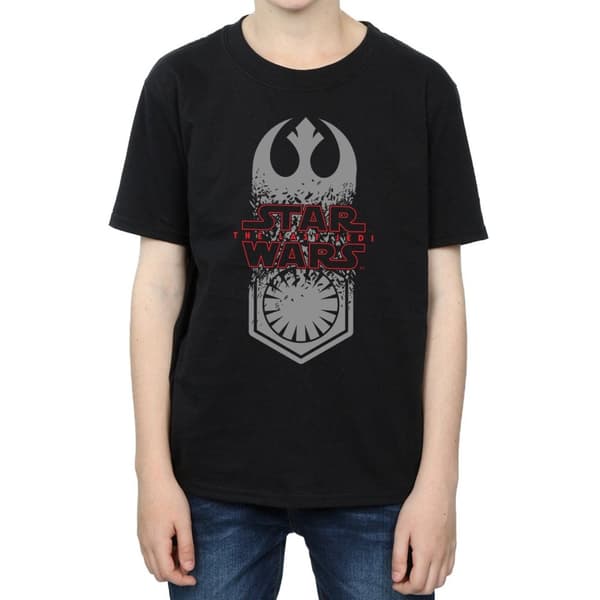 Star Wars Pojkar - The Last Jedi Symbol Crash T-shirt