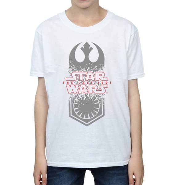 Star Wars Pojkar - The Last Jedi Symbol Crash T-shirt