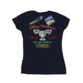 Miniatyrbild 1 av 5: National Lampoon´s Christmas Vacation T-shirt i bomull med älghuvud - dam/dam