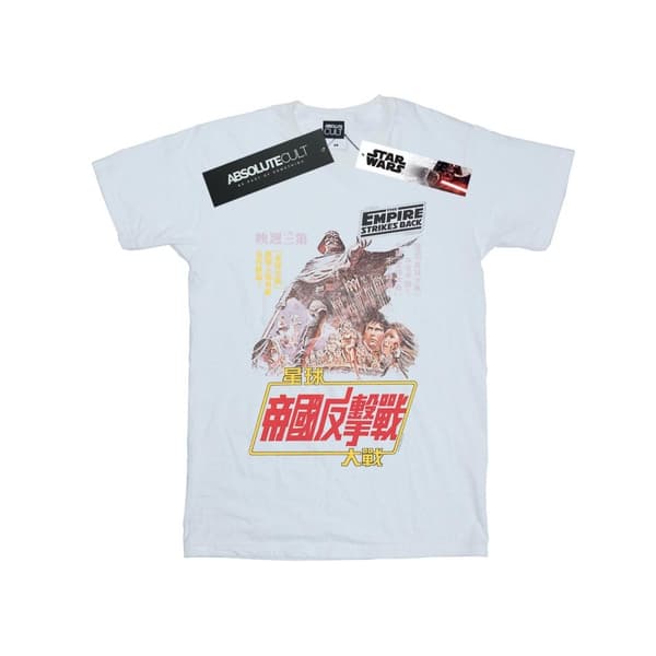 Star Wars Girls The Empire Strikes Back Airbrush Kanji Poster T-shirt i bomull