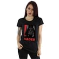 Miniatyrbild 2 av 5: Star Wars Dam/Tjej Vader Poster Bomulls-T-shirt