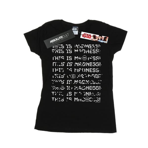 Star Wars Womens/Ladies C-3PO Glitch Cotton T-Shirt