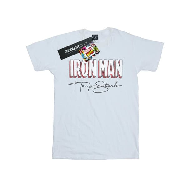 Marvel Iron Man AKA Tony Stark T-shirt i bomull för flickor