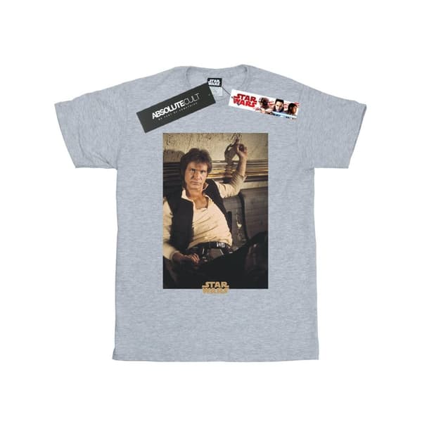 Star Wars Han Solo Mos Eisley t-shirt i bomull för flickor