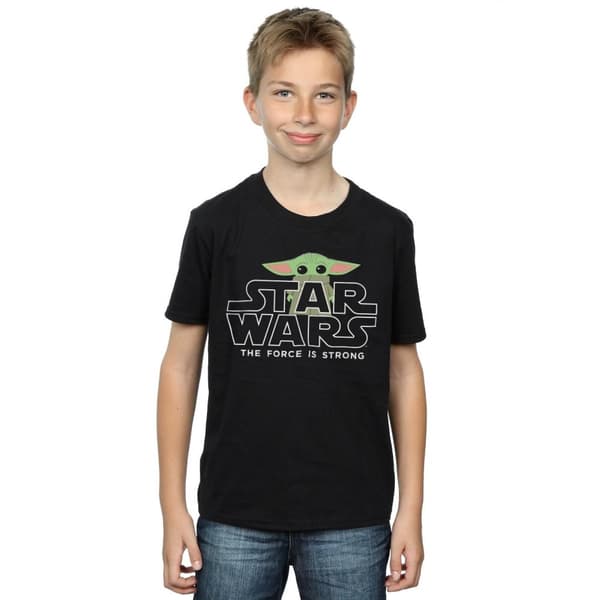 Star Wars Boys The Mandalorian The Child Strong T-Shirt