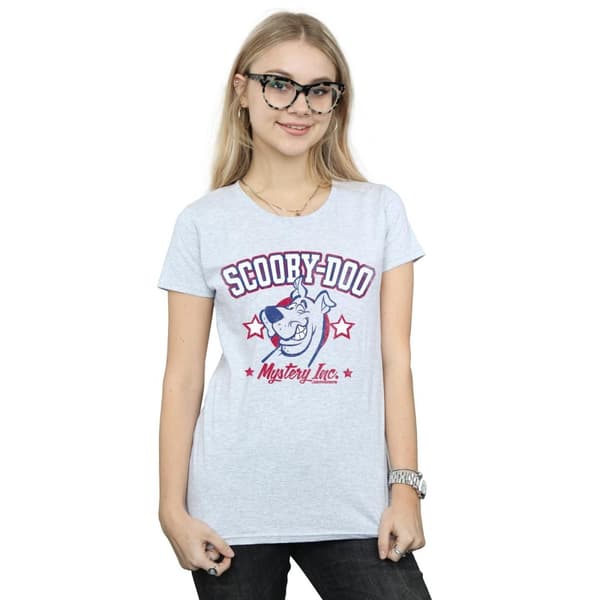 Scooby Doo Collegiate Mystery Inc - T-shirt i bomull för damer/damer