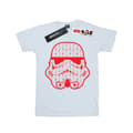 Miniatyrbild 1 av 5: Star Wars T-shirt med stormtrooperhjälm för pojkar
