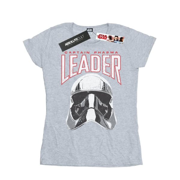 Star Wars Womens/Ladies The Last Jedi Leader Helmet Cotton T-Shirt