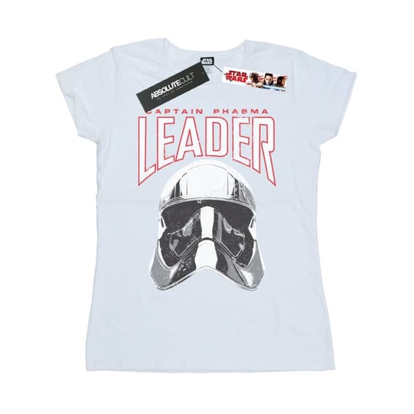 Star Wars Womens/Ladies The Last Jedi Leader Helmet Cotton T-Shirt