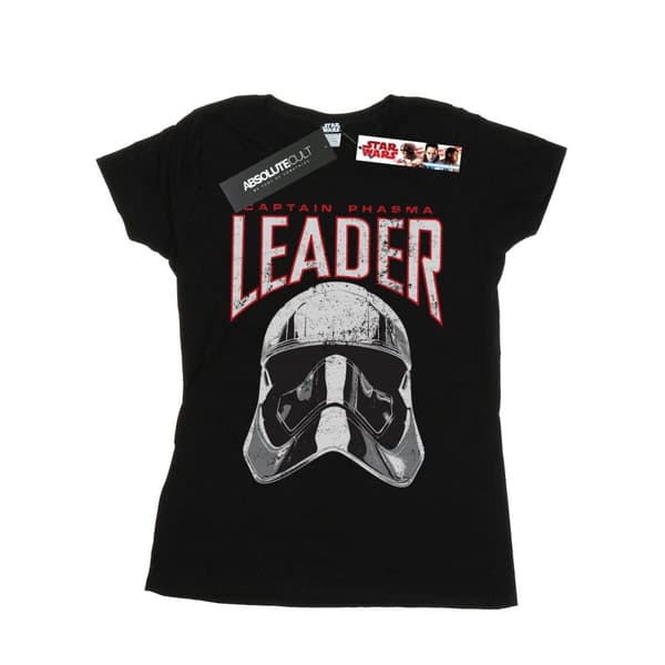 Star Wars Womens/Ladies The Last Jedi Leader Helmet Cotton T-Shirt