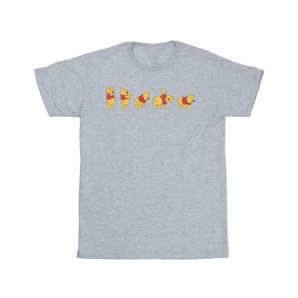 Disney Mens Winnie The Pooh Stretching T-Shirt