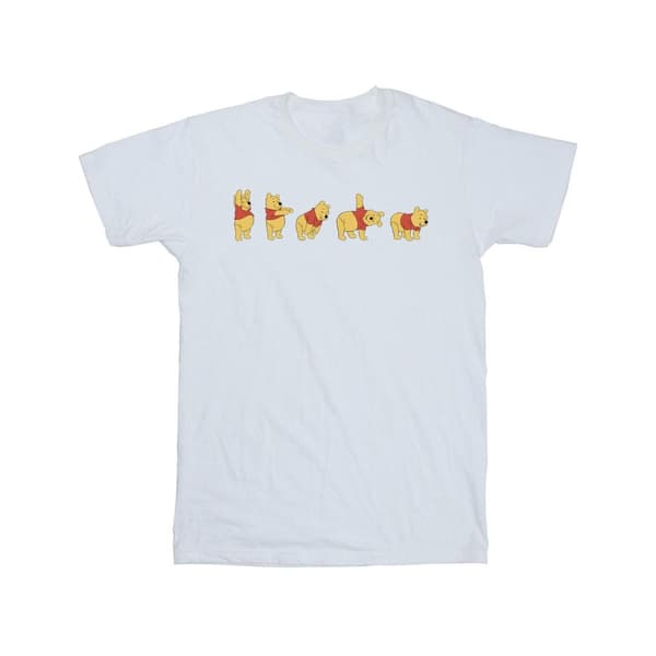 Disney Mens Winnie The Pooh Stretching T-Shirt
