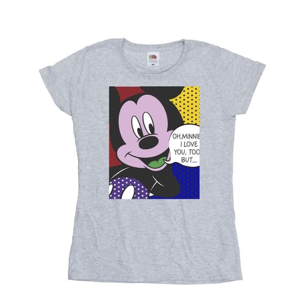 Disney Dam/Tjej Musse Pigg Oh Mimmi Pop Art T-shirt i bomull