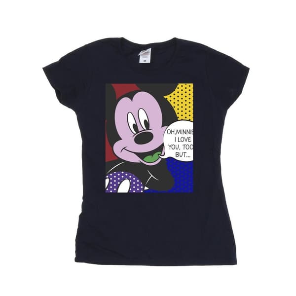 Disney Dam/Tjej Musse Pigg Oh Mimmi Pop Art T-shirt i bomull