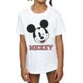 Miniatyrbilde 3 av 4: Disney Girls Mickey Mouse Face Cotton T-Shirt
