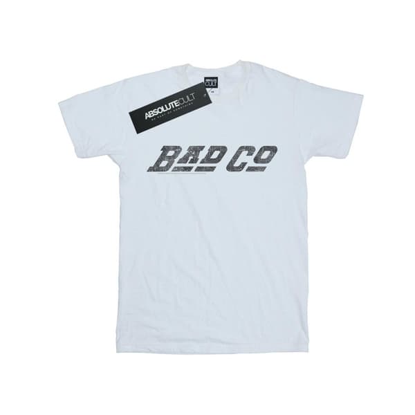 Bad Company Girls Straight Logo Cotton T-Shirt