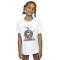 Miniatyrbild 2 av 4: Disney T-shirt i bomull för flickor - The Nightmare Before Christmas Seasons Creepings Wreath