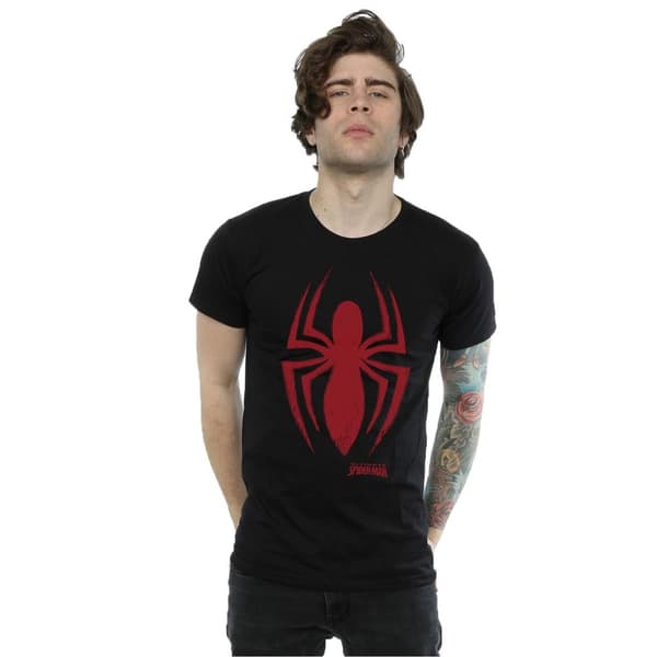 Marvel T-shirt med Spider-Man-logotyp för herrar