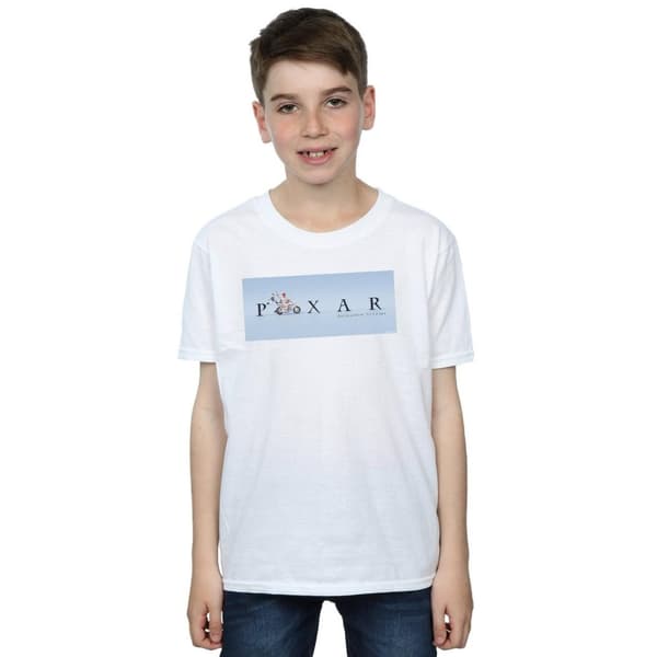 Disney Boys Toy Story 4 Duke Caboom Pixar Studios Logo T-Shirt