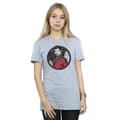 Miniatyrbillede 2 af 3: Marvel Womens/Ladies Shang-Chi And The Legend Of The Ten Rings Red Ring Cotton Boyfriend T-Shirt