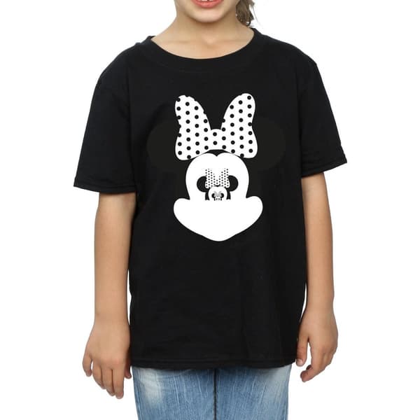 Disney Minnie Mouse Mirror Illusion T-shirt i bomull för flickor
