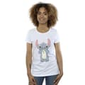 Miniatyrbild 2 av 3: Disney Dam/Lady Lilo And Stitch - T-shirt i bomull med stort tryck
