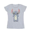 Miniatyrbild 1 av 2: Disney Dam/Lady Lilo And Stitch - T-shirt i bomull med stort tryck