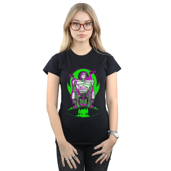 Ready Player One Neon Iron Giant - bomulls-T-shirt för kvinnor/damer