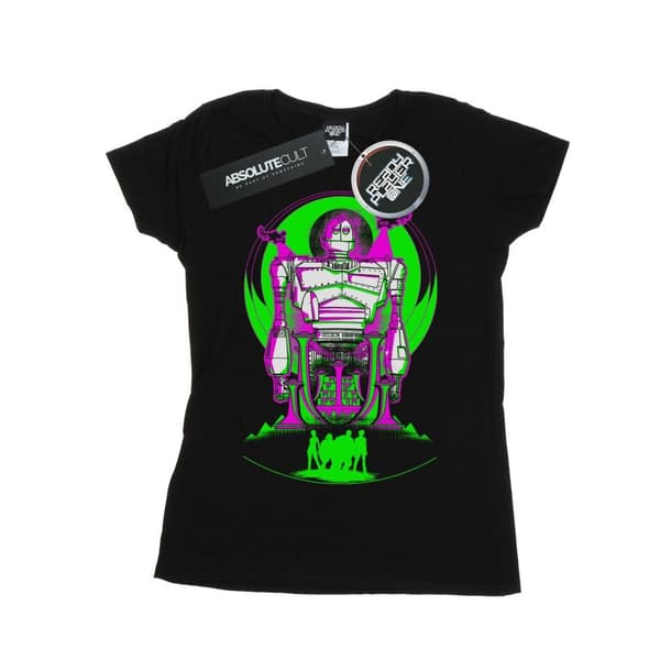Ready Player One Neon Iron Giant - bomulls-T-shirt för kvinnor/damer