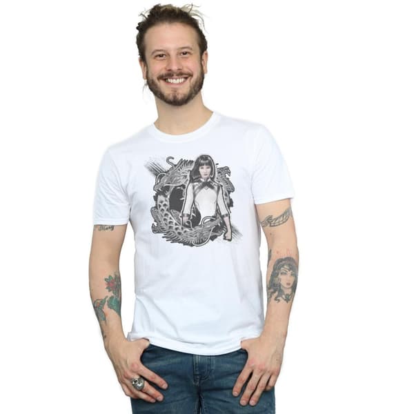 Marvel Mens Shang-Chi And The Legend Of The Ten Rings Xialing Dragon T-Shirt