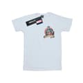 Miniatyrbillede 1 af 3: Marvel Girls Captain America Tattoo Breast Print Cotton T-Shirt