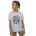 Miniatyrbild 2 av 3: Disney T-shirt i bomull för flickor med Musse Piggs julbelysning
