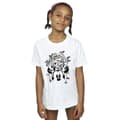 Miniatyrbild 3 av 4: Disney T-shirt i bomull för flickor med Musse Piggs julbelysning