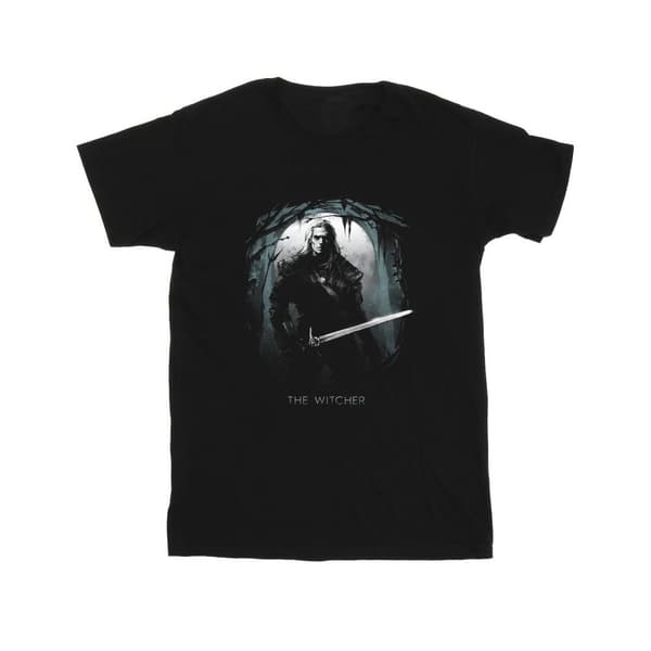 Netflix The Witcher Geralt Of The Night T-shirt för herrar