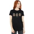 Pikkukuva 2 / 3: Star Wars Womens/Ladies The Mandalorian The Child Poses Cotton Boyfriend T-Shirt
