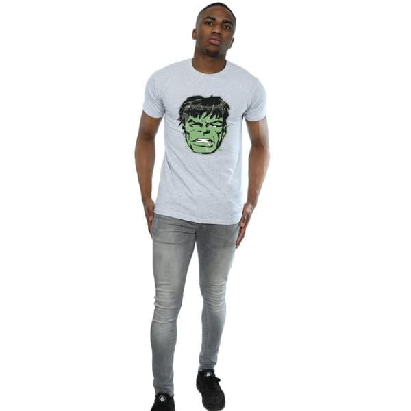 Marvel T-shirt med tryck över ansiktet från Incredible Hulk